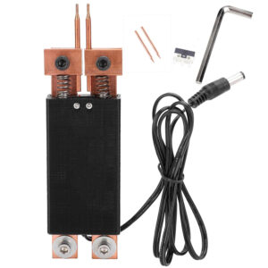 Gopimer Spot Welding Gun for Lithium Batteries – Handheld Battery Pack Welder with Copper Electrodes and Accessories